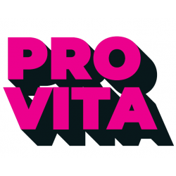 Adesivo "Pro Vita" fucsia