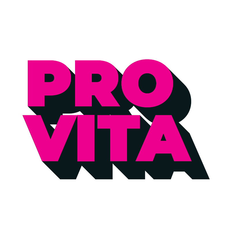 Adesivo "Pro Vita" fucsia