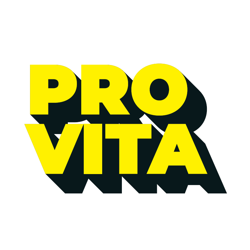 Adesivo "Pro Vita" giallo