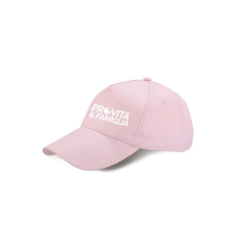 Cappellino rosa Pro Vita e Famiglia